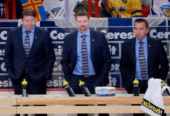 Hockey World Championship. Finland vs. Sweden