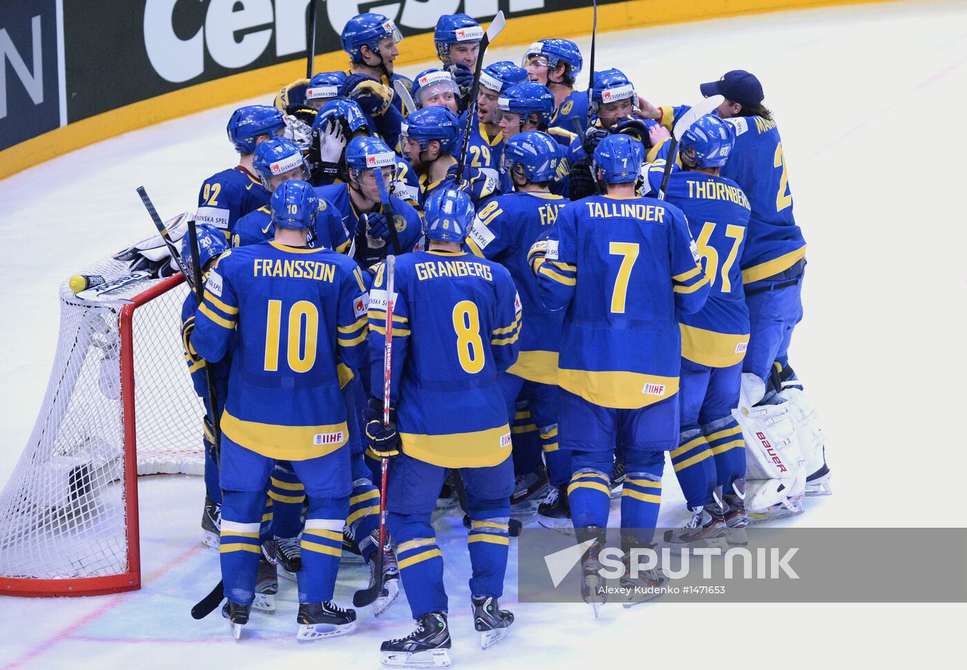 Hockey World Championship. Finland vs. Sweden
