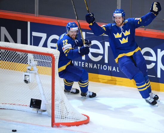 Hockey World Championship. Finland vs. Sweden