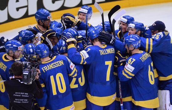 Hockey World Championship. Finland vs. Sweden