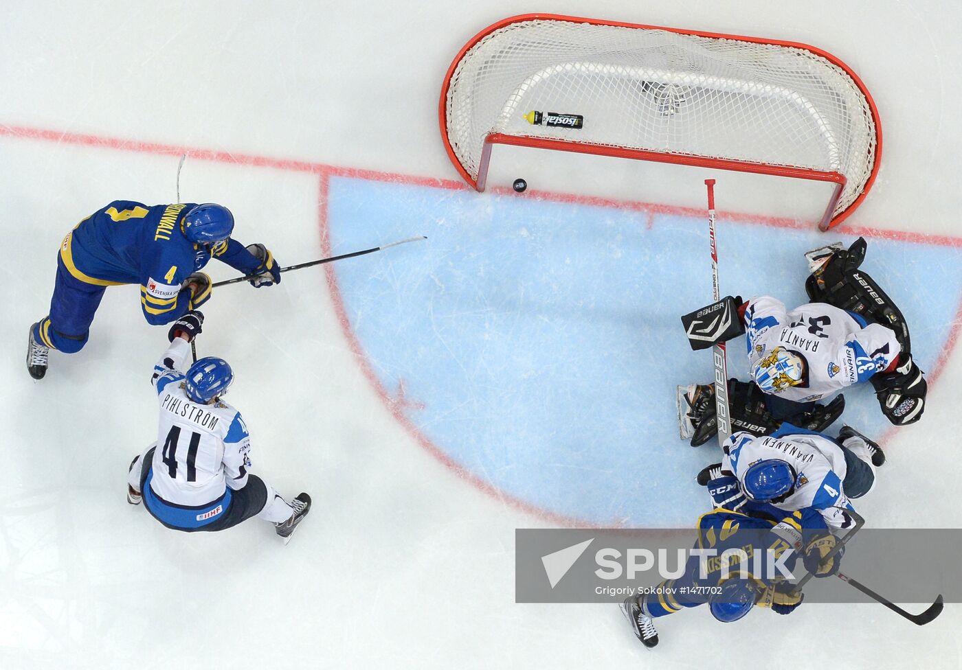 Hockey World Championship. Finland vs. Sweden