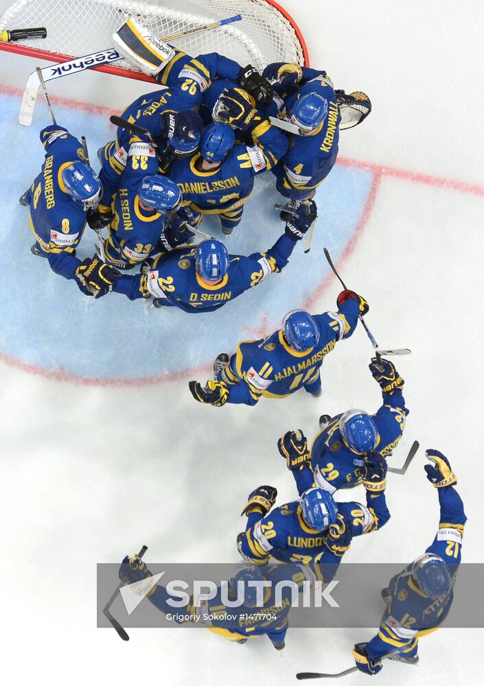 Hockey World Championship. Finland vs. Sweden