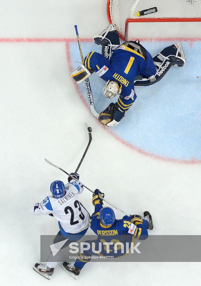 Hockey World Championship. Finland vs. Sweden