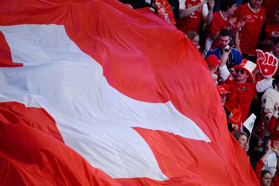 Hockey World Championship. Switzerland vs. United States