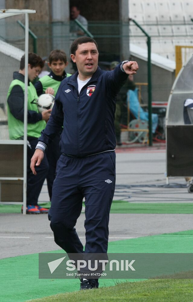 Russian Football Premier League. Alania vs. Dynamo