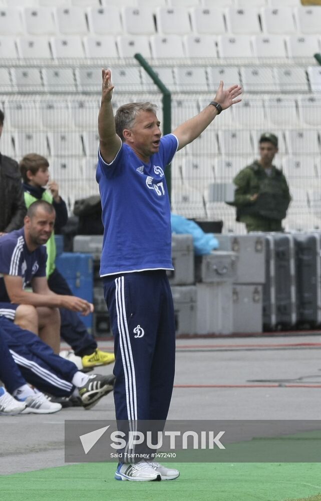 Russian Football Premier League. Alania vs. Dynamo