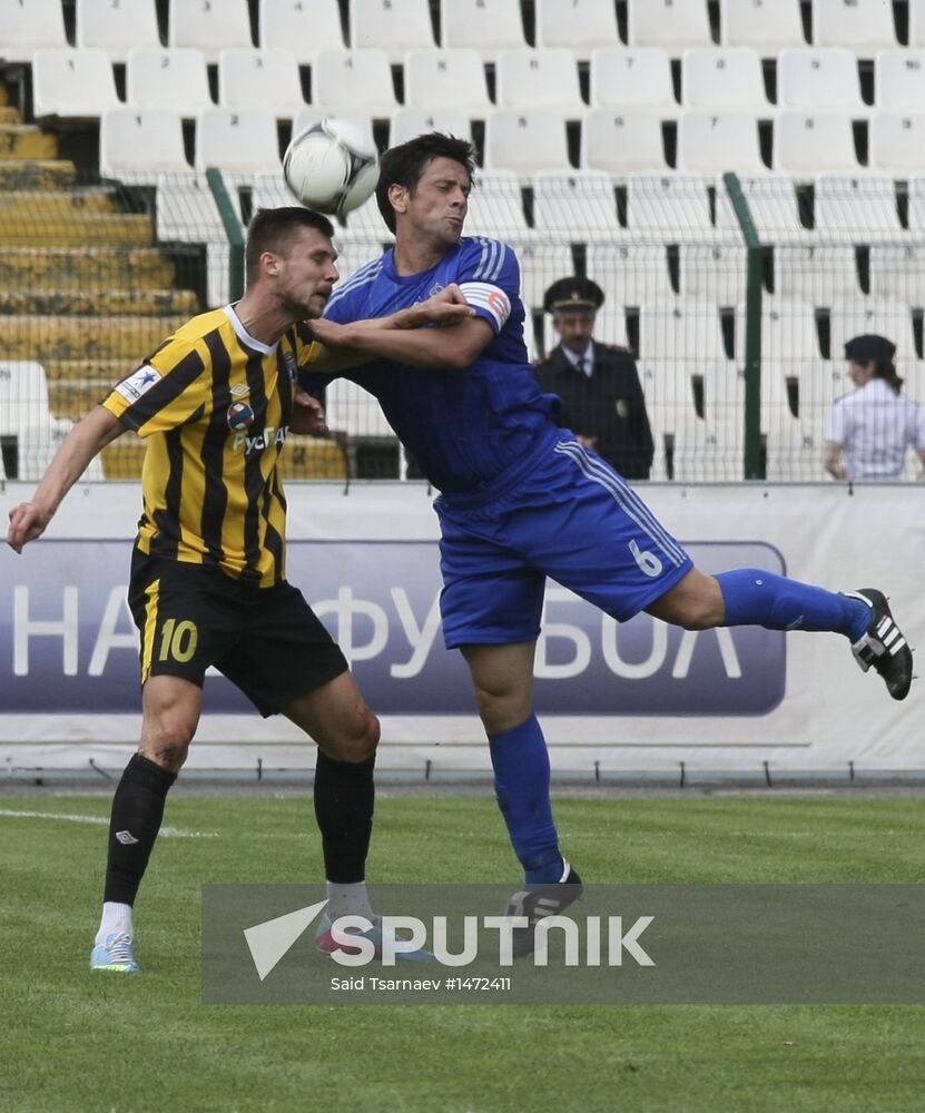 Russian Football Premier League. Alania vs. Dynamo