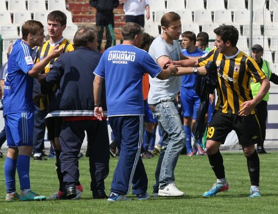 Russian Football Premier League. Alania vs. Dynamo