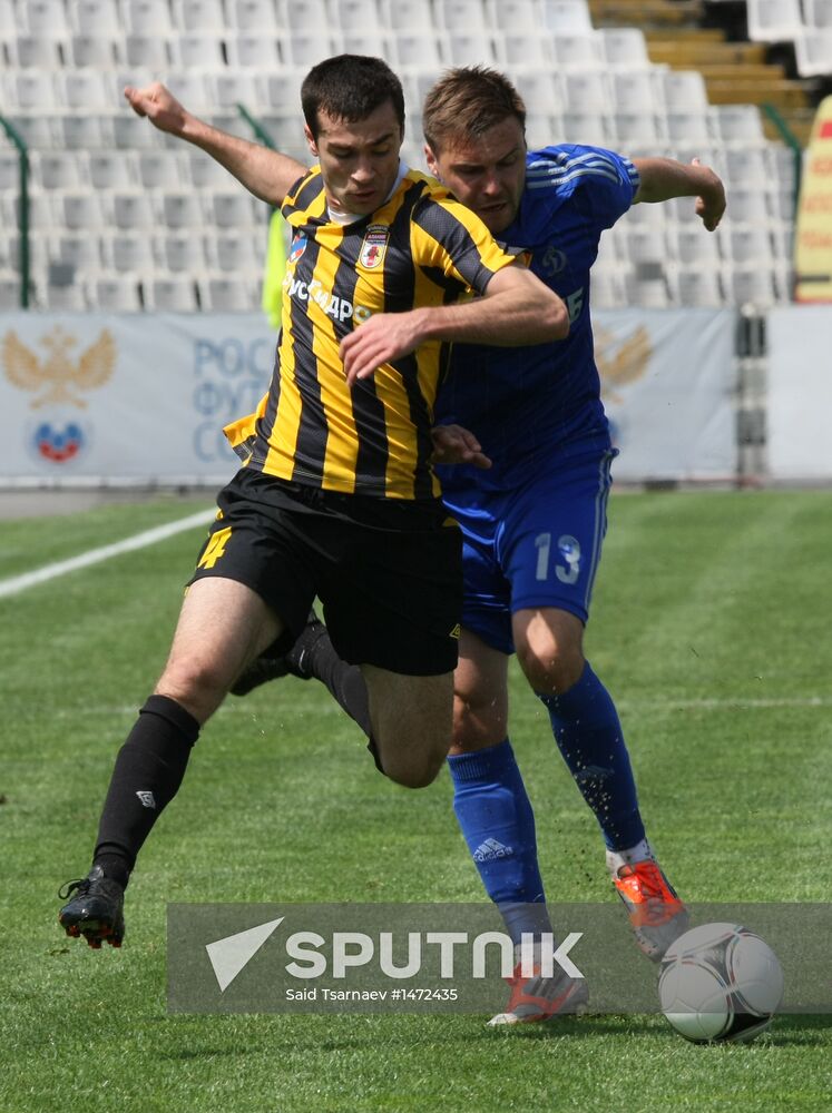 Russian Football Premier League. Alania vs. Dynamo
