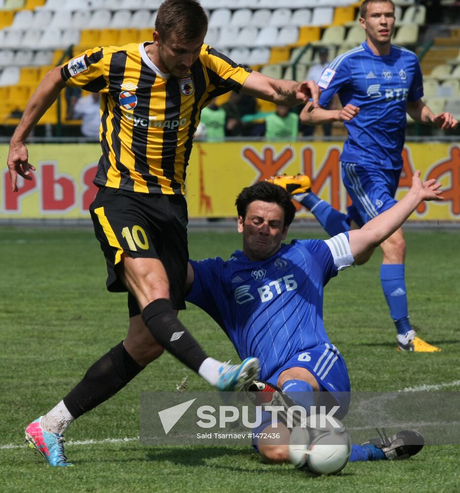 Russian Football Premier League. Alania vs. Dynamo