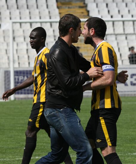Russian Football Premier League. Alania vs. Dynamo