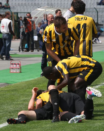 Russian Football Premier League. Alania vs. Dynamo