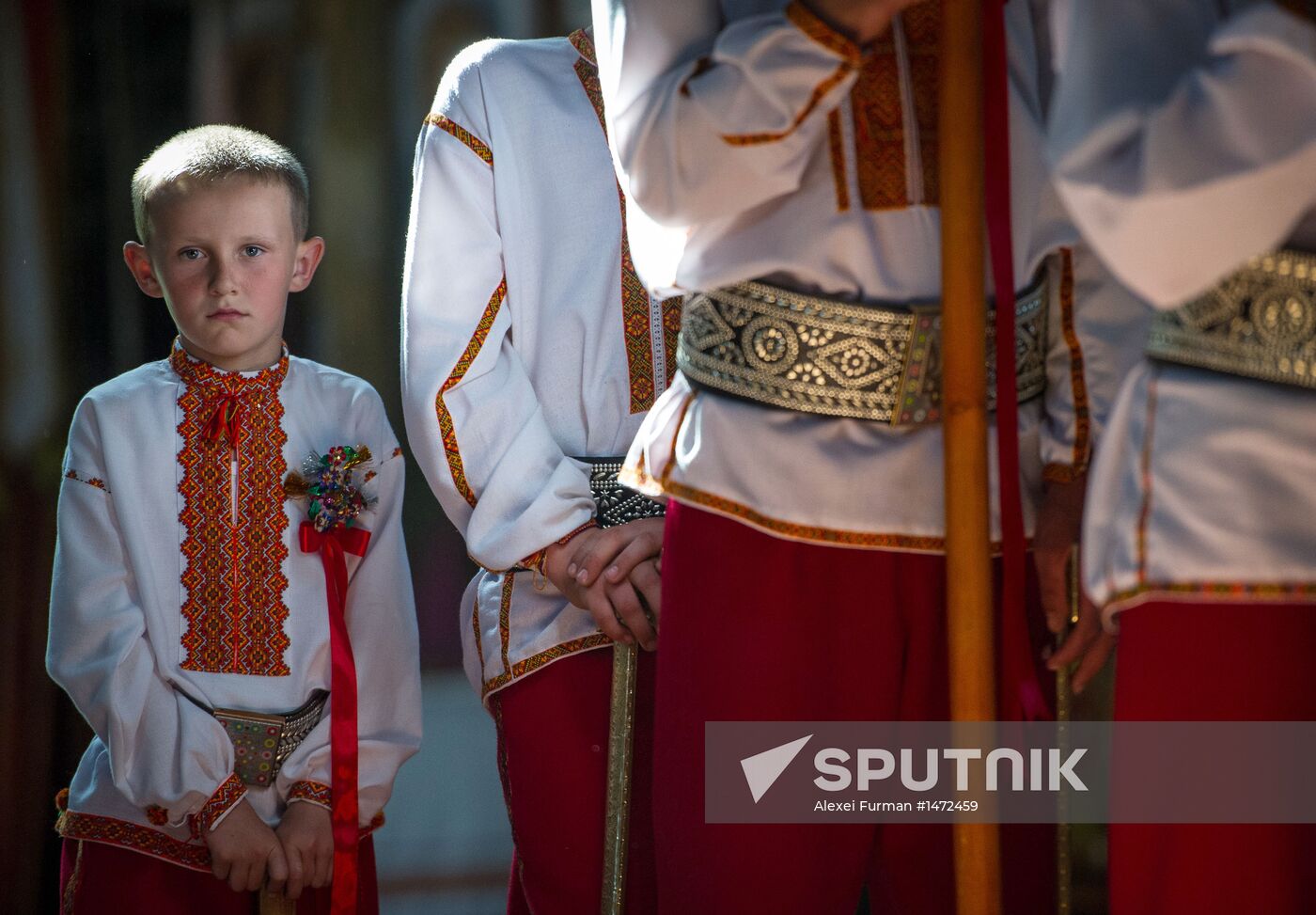 Traditional Hutsul wedding