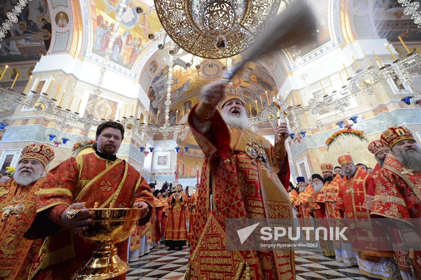 Patriarch Kirill consecrates cathedral in Yekaterinburg