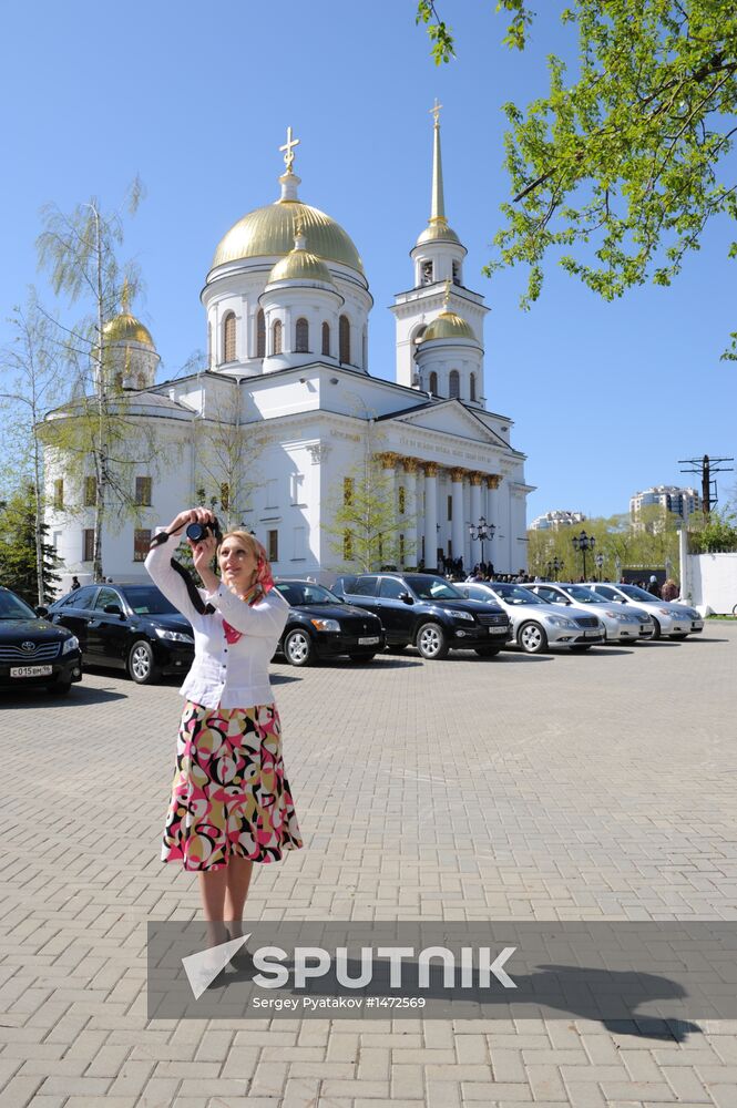 Patriarch Kirill consecrates cathedral in Yekaterinburg