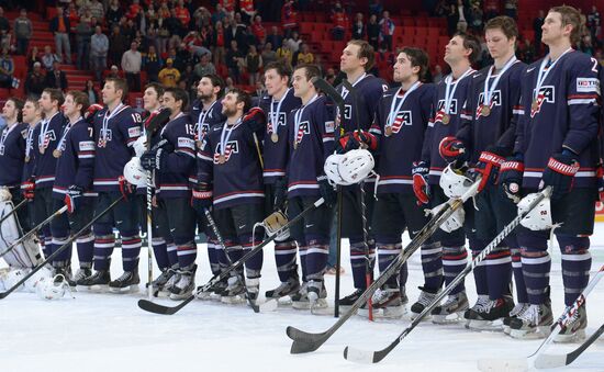 Hockey World Championship. Third-place match