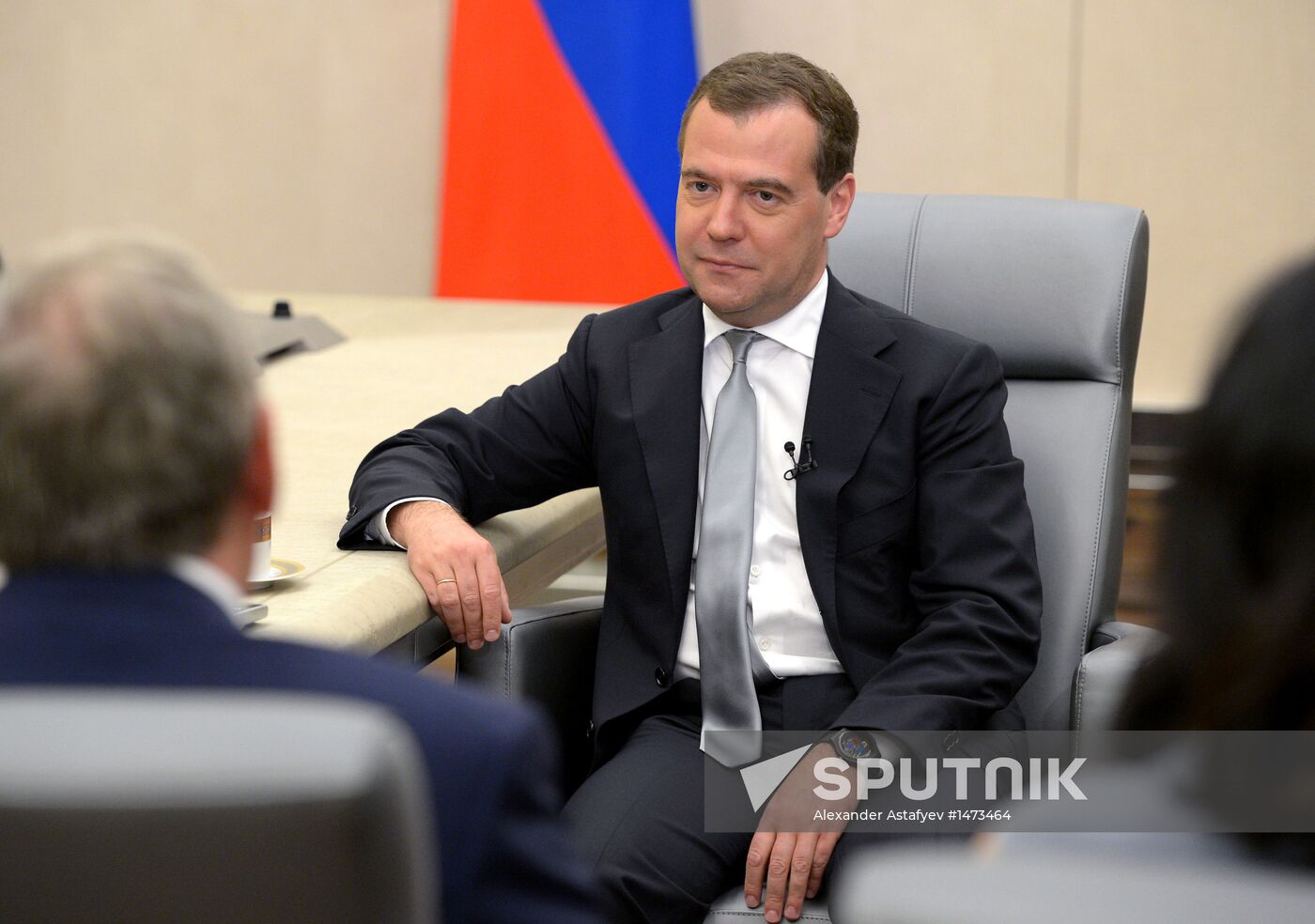 D. Medvedev gives interview to Komsomolskaya Pravda newspaper