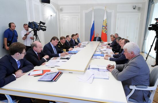 Vladimir Putin chairs meeting on OSK development