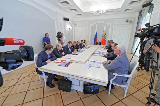 Vladimir Putin chairs meeting on OSK development