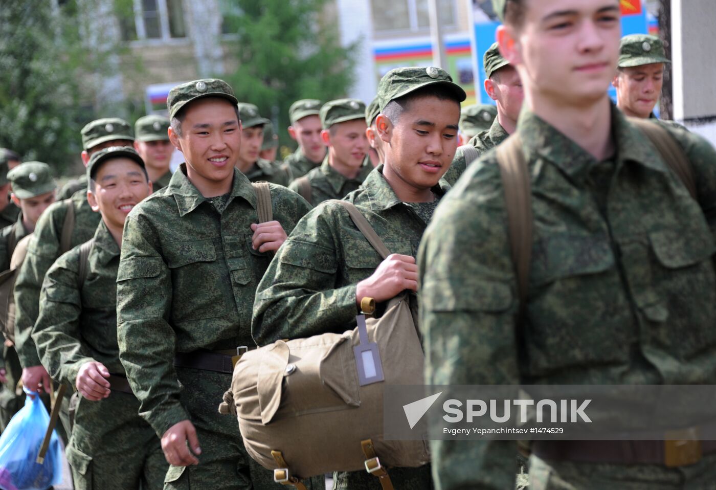 Conscripts sent to serve in armed forces