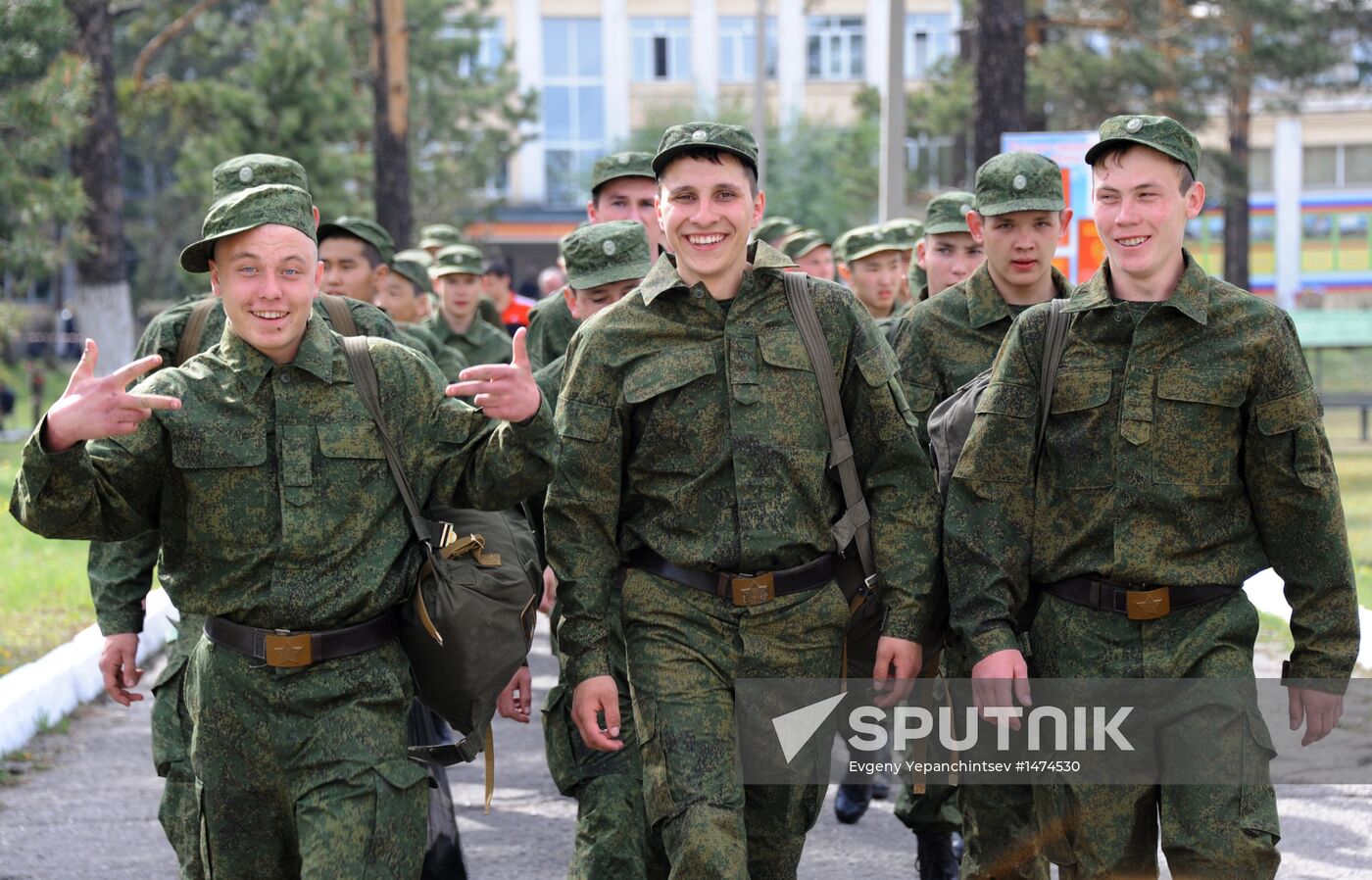 Conscripts sent to serve in armed forces