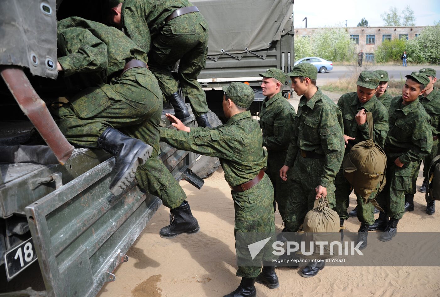 Conscripts sent to serve in armed forces