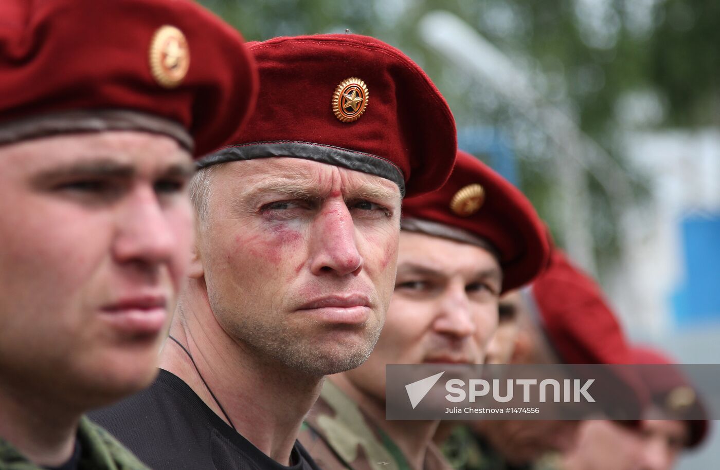 "Crimson Beret." Honor and Courage