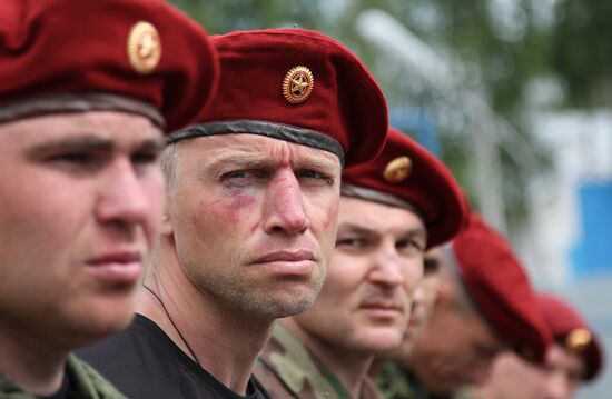 "Crimson Beret." Honor and Courage