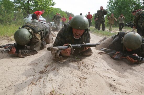 "Crimson Beret." Honor and Courage