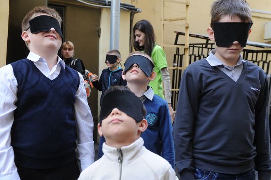 Premiere of play May Night, for blind and visually impaired