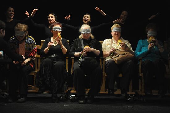 Premiere of play May Night, for blind and visually impaired