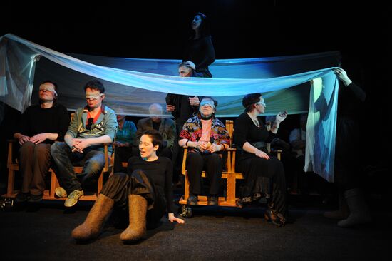 Premiere of play May Night, for blind and visually impaired