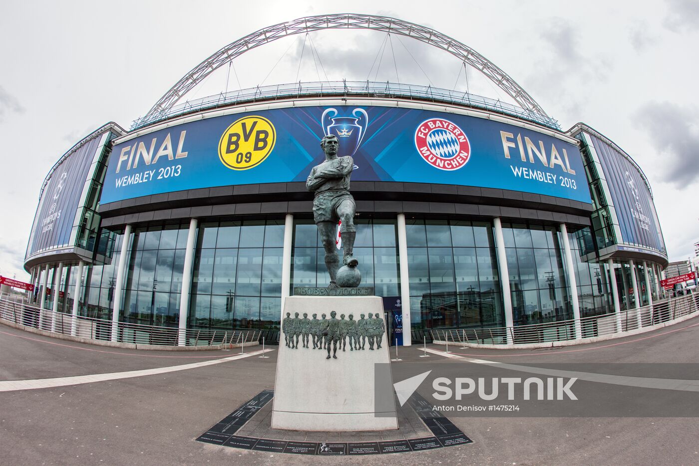 Preparations for UEFA Champions League final match