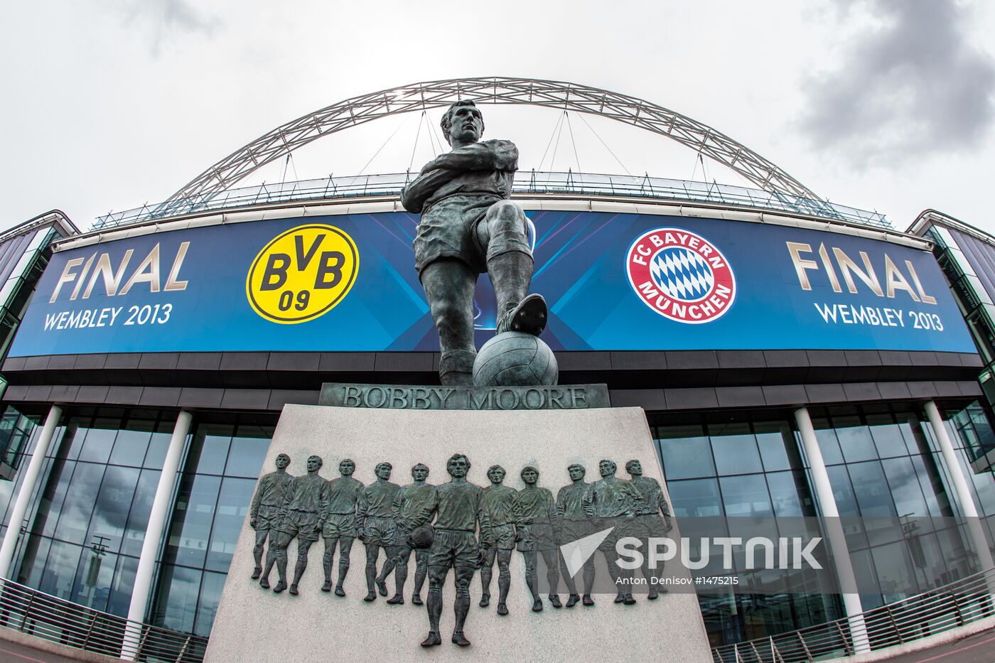 Preparations for UEFA Champions League final match