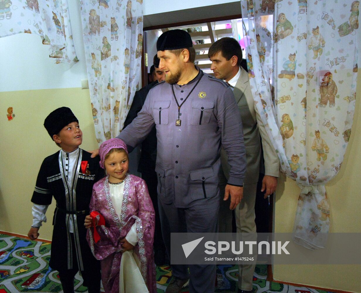 Kindergarten opens in Chechnya's Vedensky District