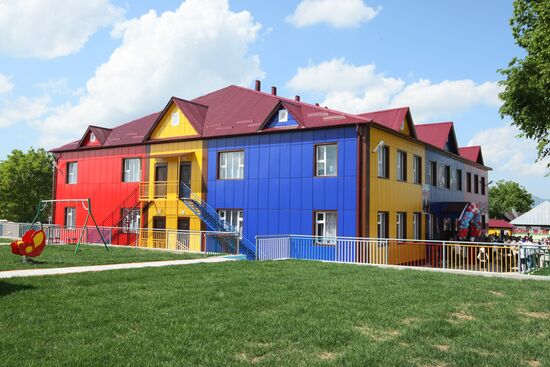 Kindergarten opens in Chechnya's Vedensky District