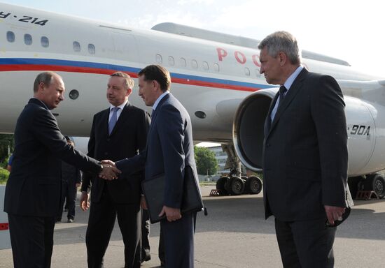 Vladimir Putin visits Voronezh