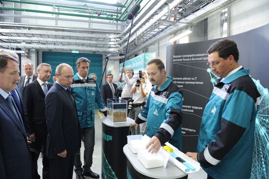 Vladimir Putin visits Voronezh