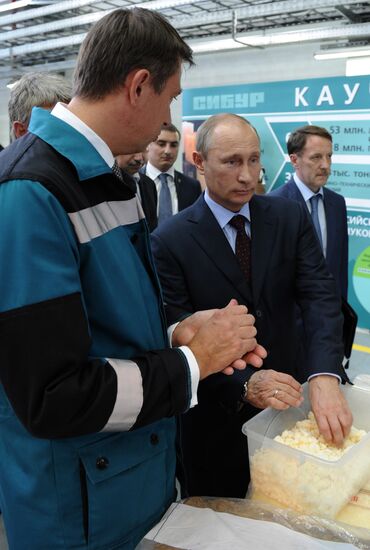 Vladimir Putin visits Voronezh