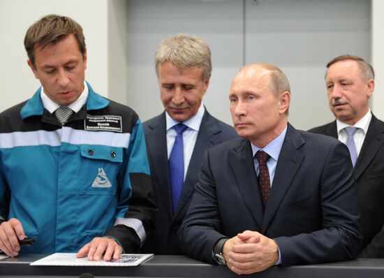 Vladimir Putin visits Voronezh
