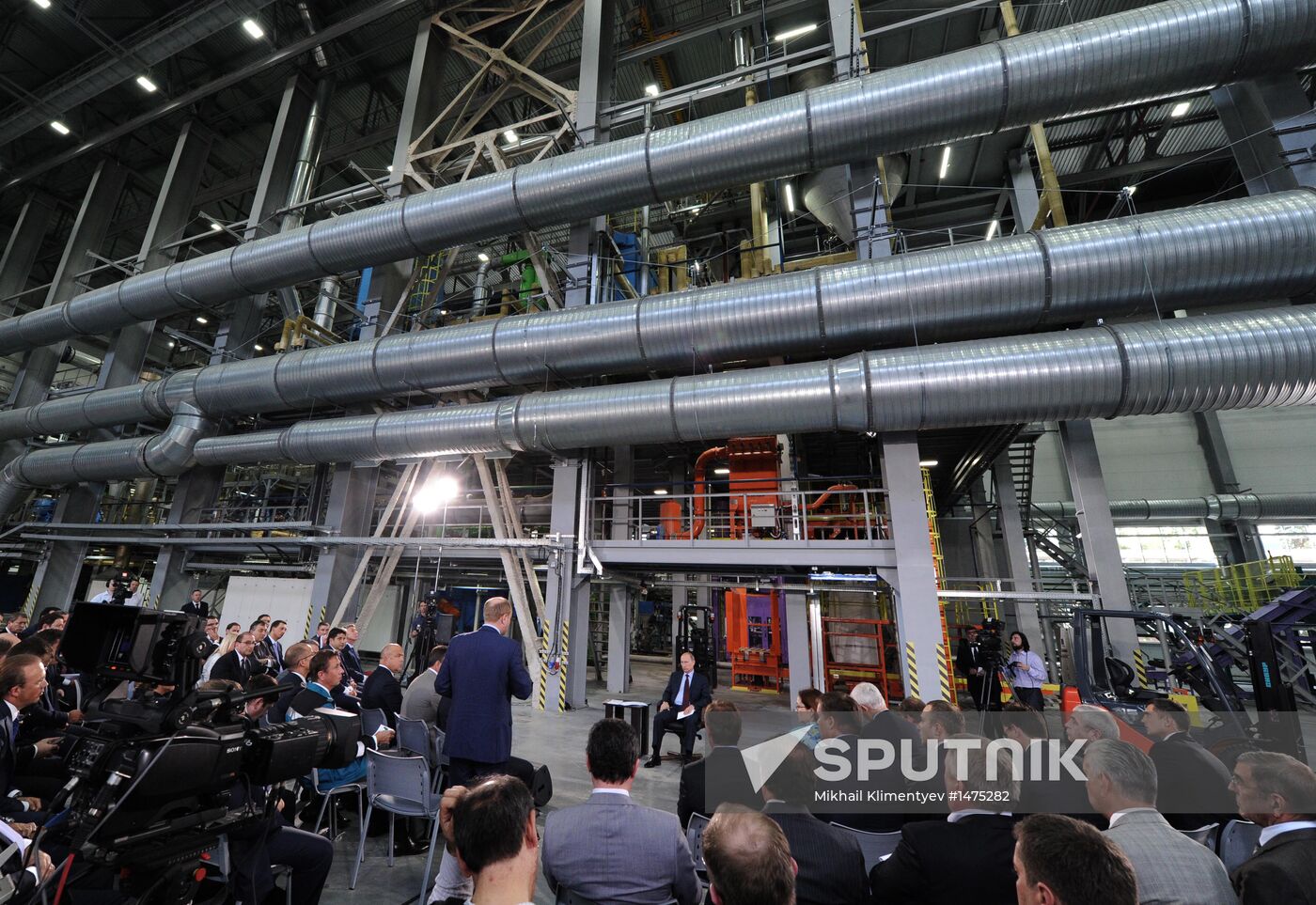 Vladimir Putin visits Voronezh