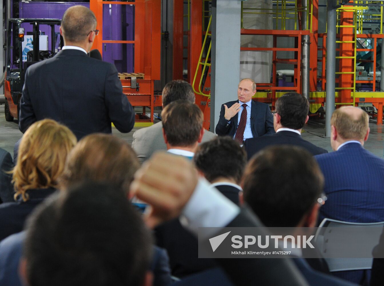 Vladimir Putin visits Voronezh