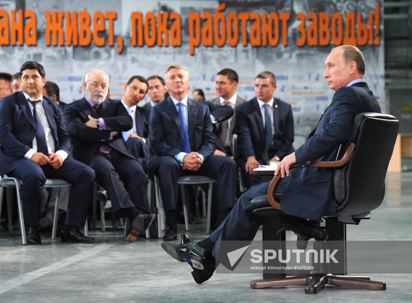 Vladimir Putin visits Voronezh