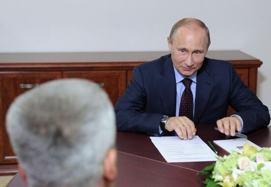 Vladimir Putin visits Voronezh