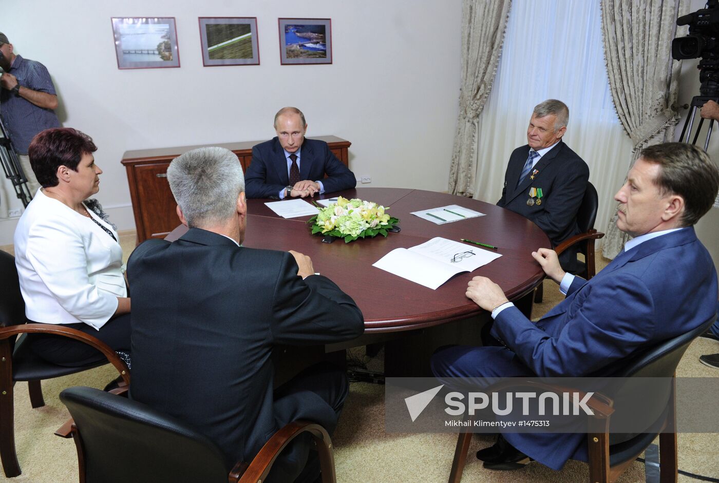 Vladimir Putin visits Voronezh