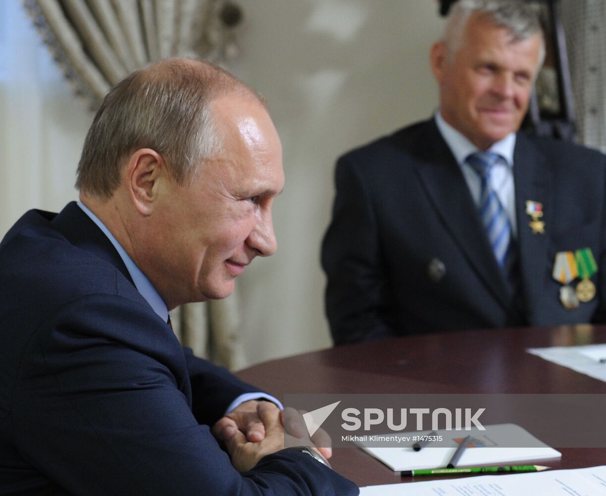 Vladimir Putin visits Voronezh