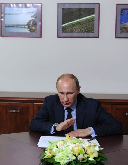 Vladimir Putin visits Voronezh
