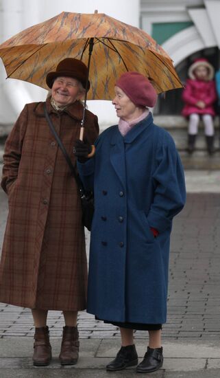 Residents of St. Petersburg