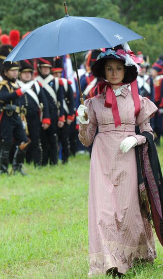Reenactment of Battle of Borodino