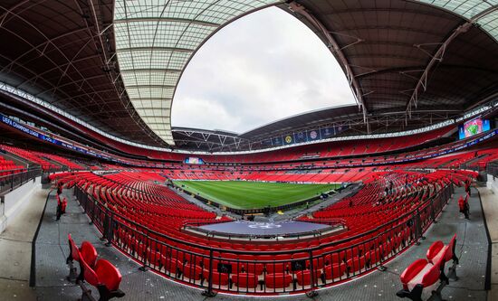 Preparations for UEFA Champions League final match